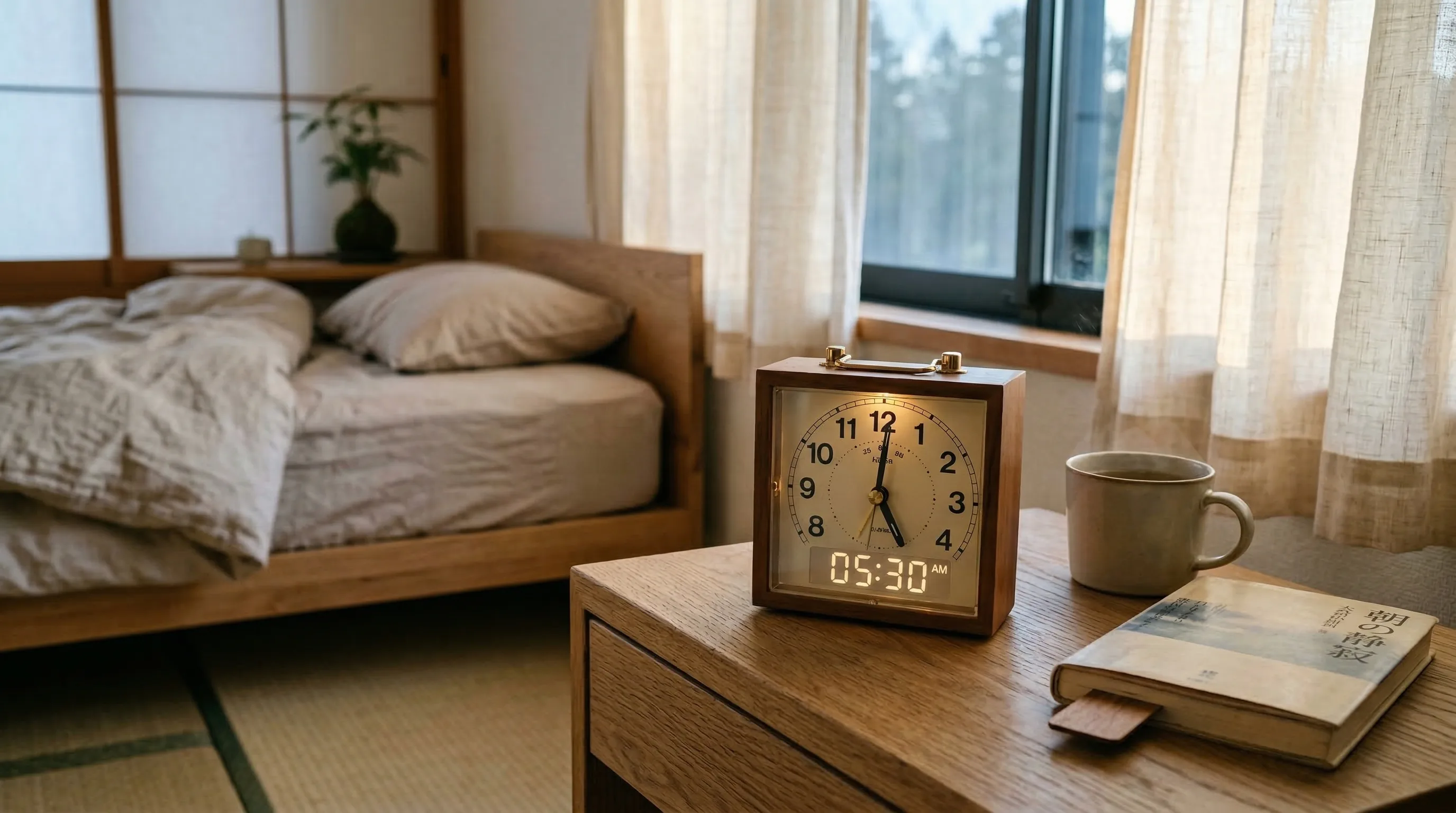 早朝覚醒の正体 — 朝4〜5時に目が覚める原因