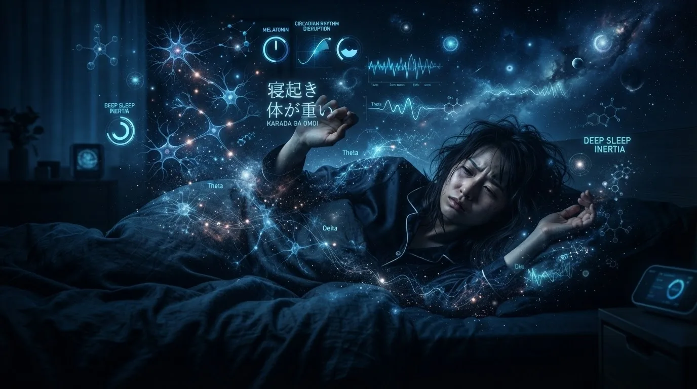 朝起きると体が重い原因｜睡眠の質・姿勢・マットレスとの関係