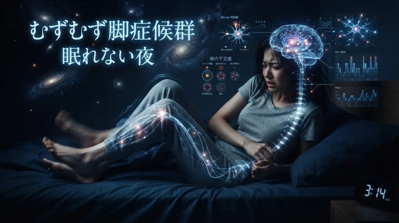 むずむず脚症候群で眠れない｜原因・症状・治療法を睡眠専門家が解説