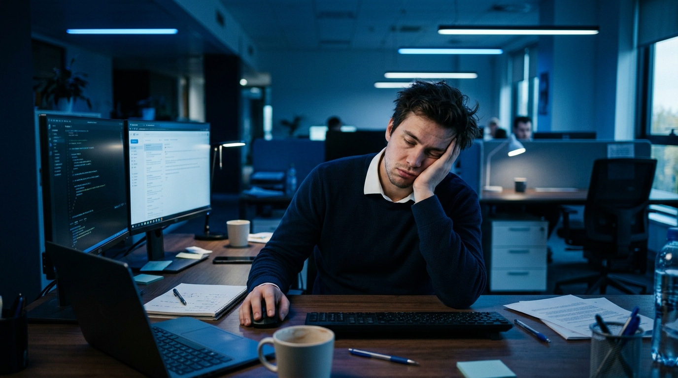 日中の眠気がひどい原因と対策｜仕事中に眠くなる人が知るべき睡眠科学