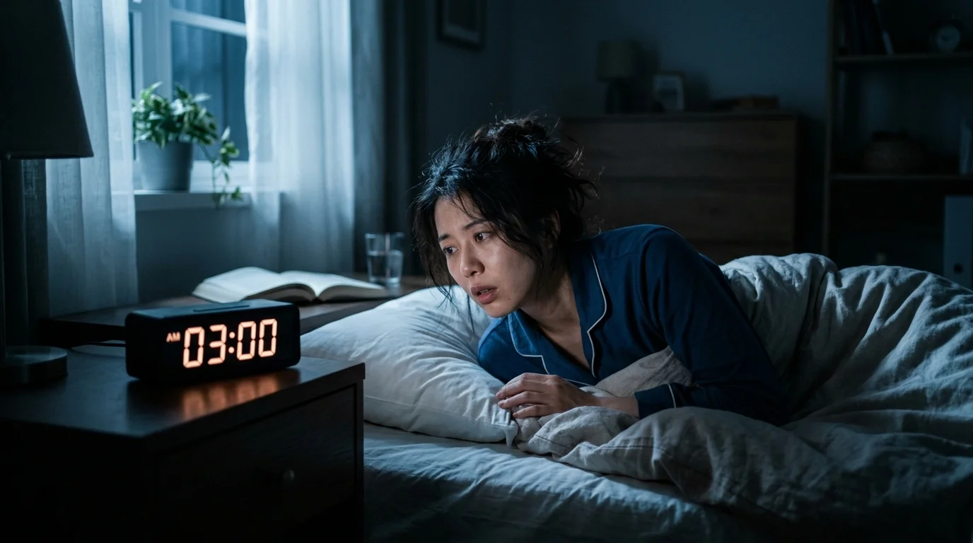 夜中の3時に目が覚める原因