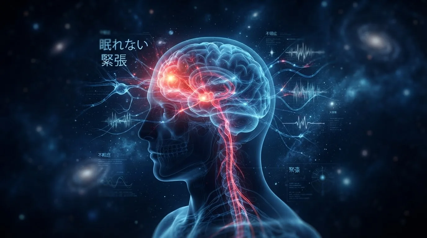 緊張して眠れない時の対処法｜試験・プレゼン前夜の入眠テクニック